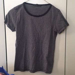 Blue & White striped T-shirt from Urban Outfitters